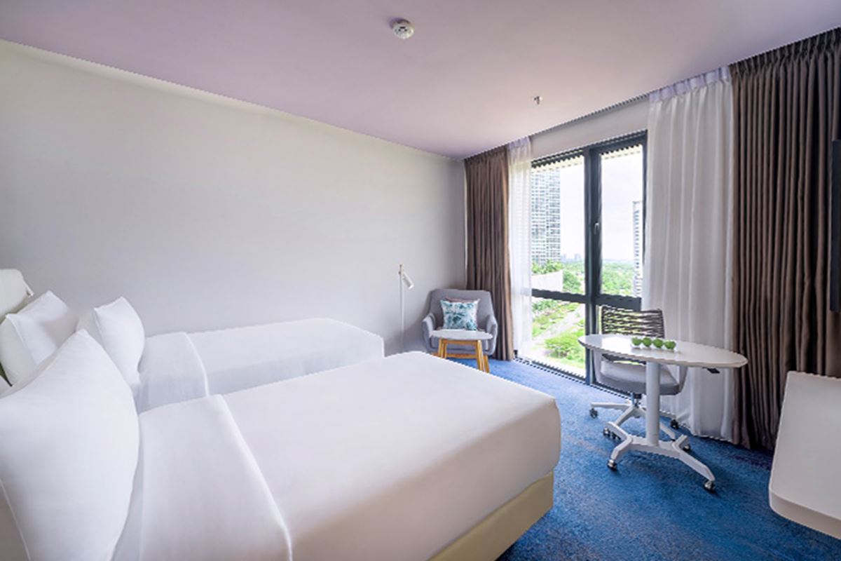 Deluxe Zimmer mit Seeblick - OZO Medini Malaysia