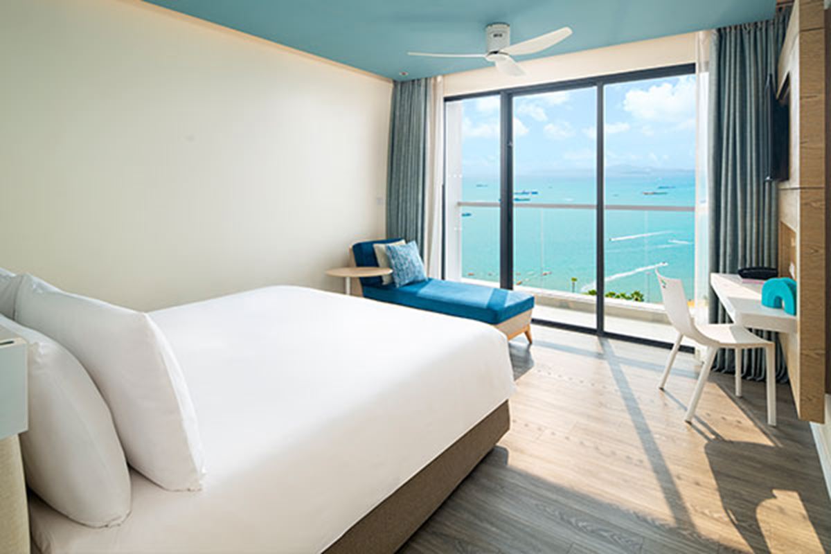 Deluxe Zimmer mit Meerblick - OZO Nord Pattaya
