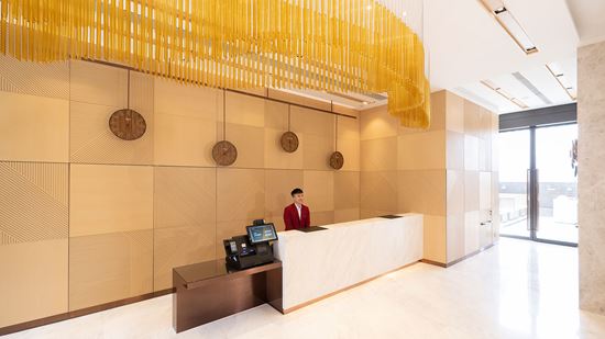 Reception counter - Y Hotel Hong Kong